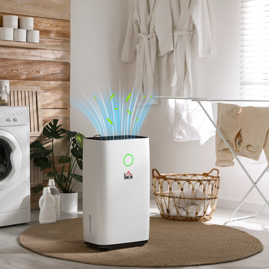 Compact 4L Portable Quiet Dehumidifier - Freshen Your Space Effortlessly!
