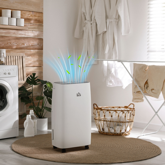 12L Portable Dehumidifier: Quiet, Efficient & Timer-Controlled Comfort