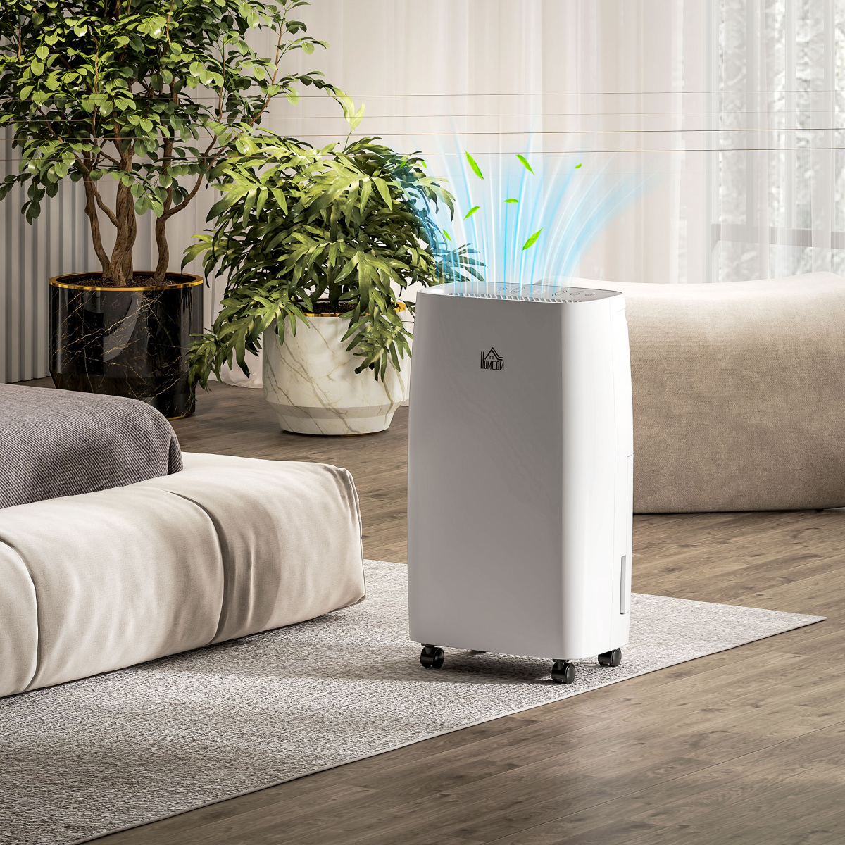 12L Portable Dehumidifier: Quiet, Efficient & Timer-Controlled Comfort
