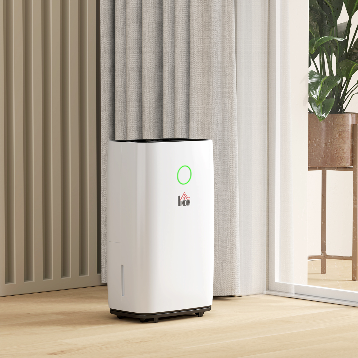 Compact 4L Portable Quiet Dehumidifier - Freshen Your Space Effortlessly!